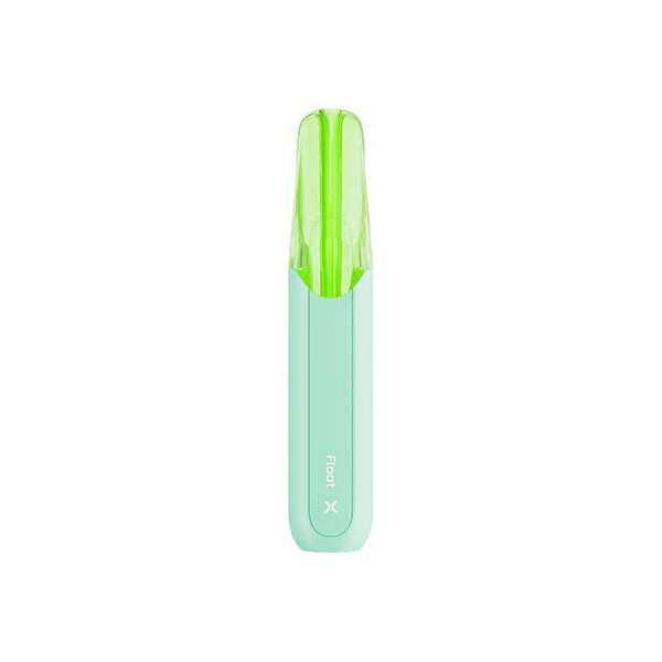 A 8ml Crisp Green Flum Float X 10K by Vape4Less.