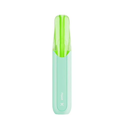 A 8ml Crisp Green Flum Float X 10K by Vape4Less.