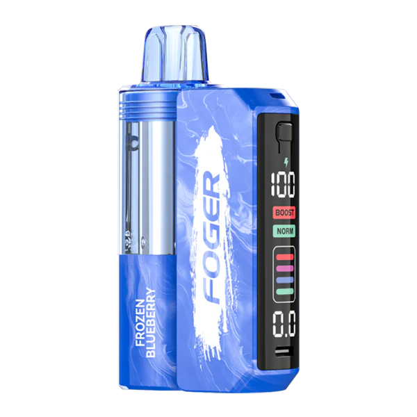 A Frozen Blueberry Foger Switch Pro Kit 30K by Vape4Less.