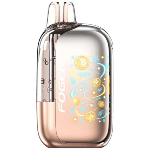A Georgia Peach Foger Bit 35K disposable vape 35000 puffs sweet peach flavor by Vape4Less.