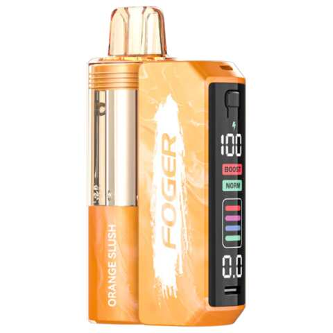 An Orange Slush Foger Switch Pro Kit 30K by Vape4Less.