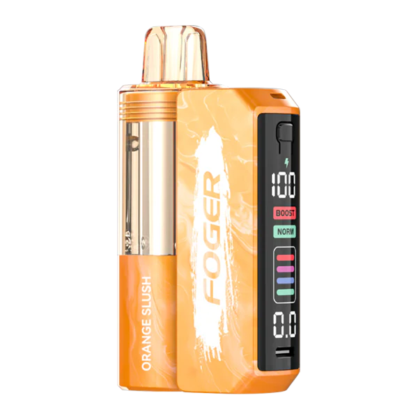 An Orange Slush Foger Switch Pro Kit 30K by Vape4Less.