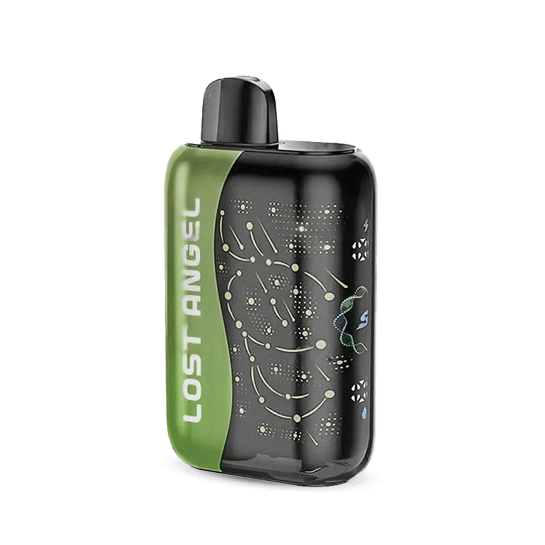 A 20ml Sour Apple Ice Lost Angel Sphere 35K by Vape4Less.
