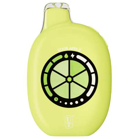 Sour Apple UT 50K - back by Vape4Less.