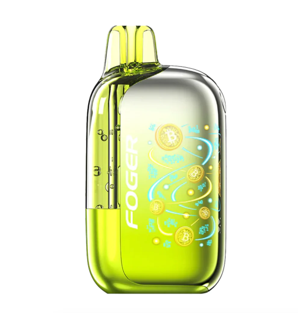 A Sour Apple Watermelon Foger Bit 35K by Vape4Less.