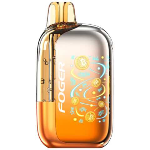A Sour Mango Pineapple Foger Bit 35K disposable vape 35000 puffs tangy tropical flavor by Vape4Less.