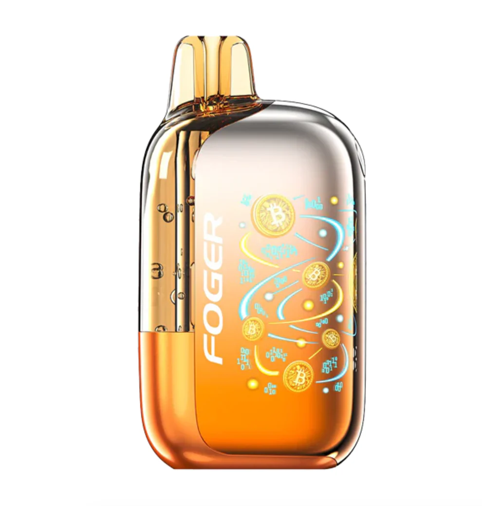 A Sour Mango Pineapple Foger Bit 35K disposable vape 35000 puffs tangy tropical flavor by Vape4Less.