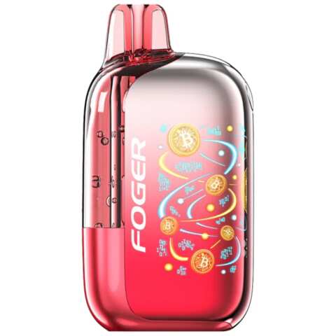 A Watermelon Ice Foger Bit 35K disposable vape 35000 puffs juicy watermelon frosty menthol flavor by Vape4Less.