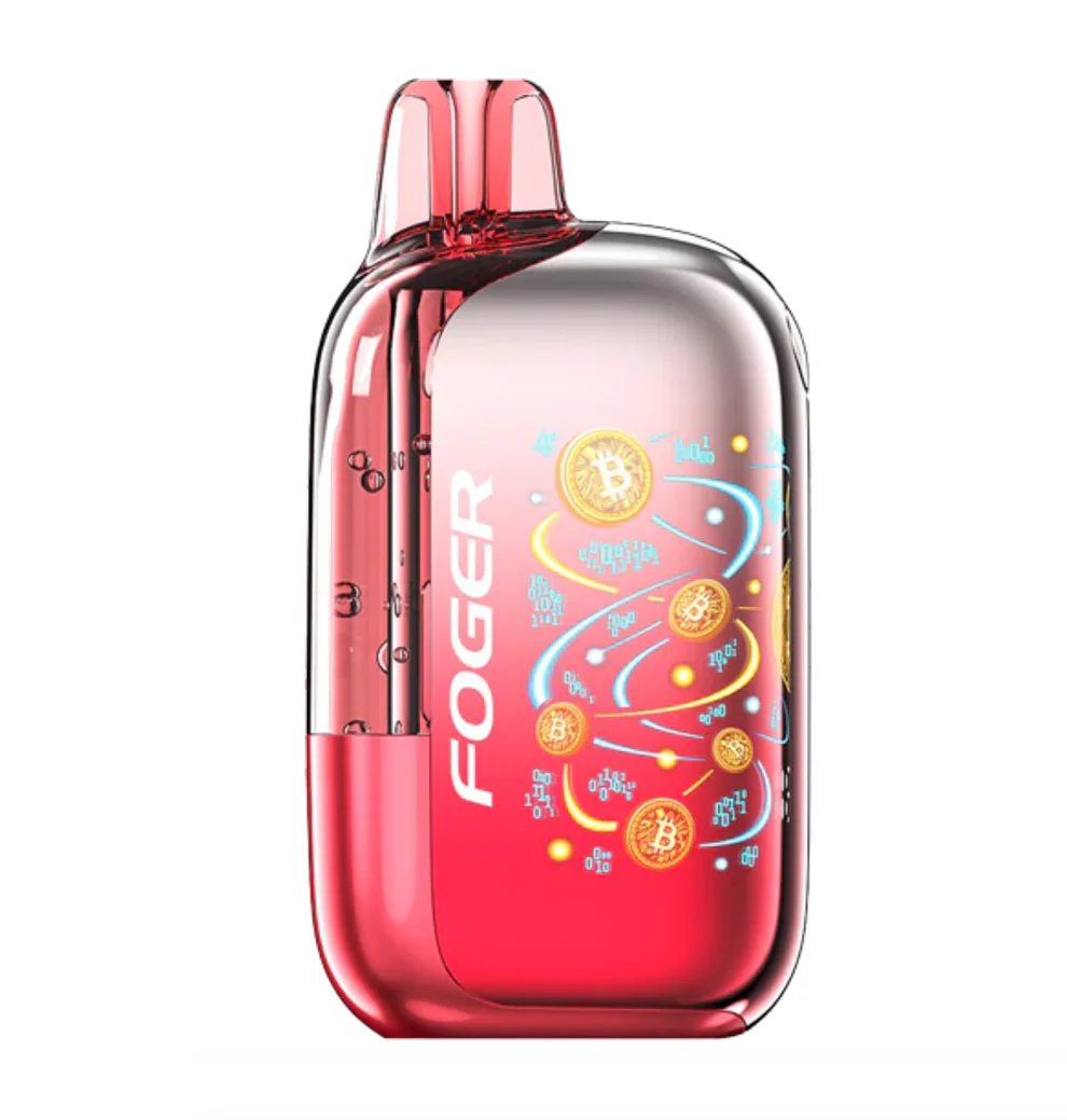 A Watermelon Ice Foger Bit 35K disposable vape 35000 puffs juicy watermelon frosty menthol flavor by Vape4Less.