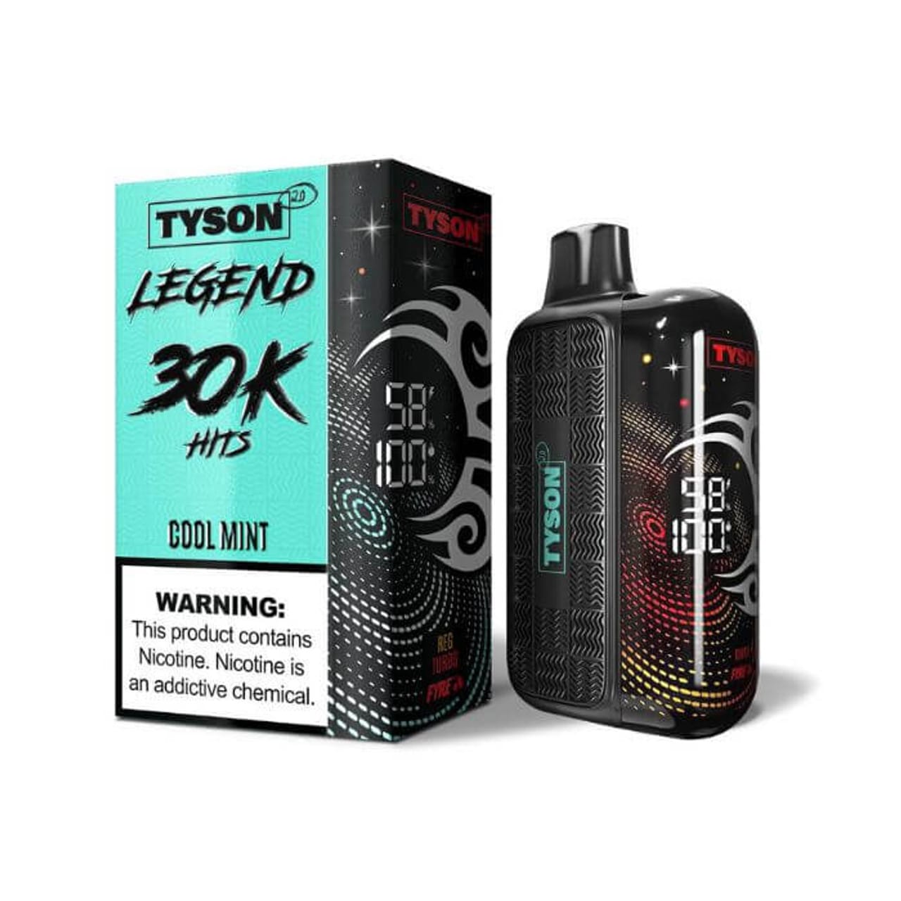 Cool Mint Tyson 2.0 Legend 30K A 16ml Cool Mint Tyson 2.0 Legend 30K by Vape4Less.