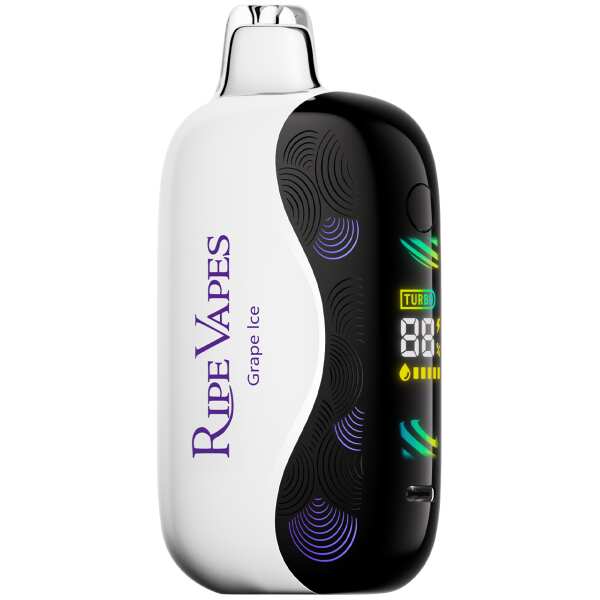A 18ml Grape Ice Ripe Vapes Oak 35K - Pack by Vape4Less.