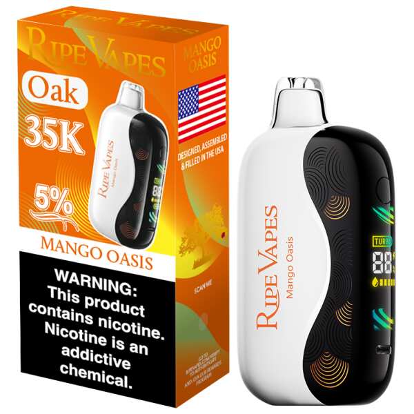 Mango Oasis Ripe Vapes Oak 35K - Box