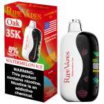 Watermelon Ice Oasis Ripe Vapes Oak 35K - Pack by Vape4Less.