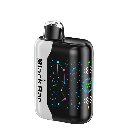 A 18ml Miami Mint Black Bar Universe X offers a clean, icy mint flavor with smooth performance in a sleek and refreshing disposable vape. by Vape4Less.