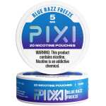 Blue Razz Freeze Pixi nicotine pouches can 10mg - 1 roll