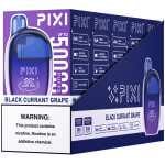 Black Currant Grape Pixi 50K Disposable Vape - Package by Vape4Less.