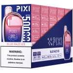 Blue Razz Ice Pixi 50K Disposable Vape - Package by Vape4Less.