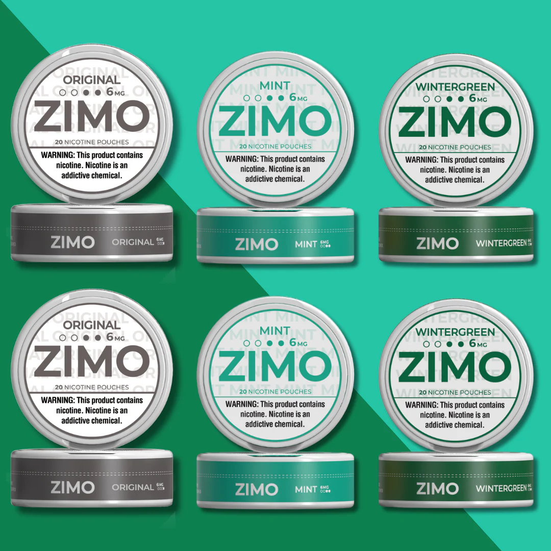 Classic_e34aab09-bd5d-4243-94d5-26c5eddb7e5d A Classic Variety Pack Zimo Nicotine Pouches with Original, Mint, and Wintergreen flavors by Vape4Less.