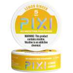 Lemon Ginger Pixi nicotine pouches can 5mg - 1 roll by Vape4Less.