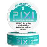 Peppermint Ice Pixi nicotine pouches can 5mg - 1 roll