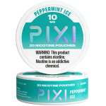 Peppermint Ice Pixi nicotine pouches can 10mg - 1 roll