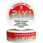 Strawberry Freeze Pixi nicotine pouches can 5mg - 1 roll