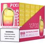 Sour Pineapple Strawberry Pixi 50K Disposable Vape Package by Vape4Less.