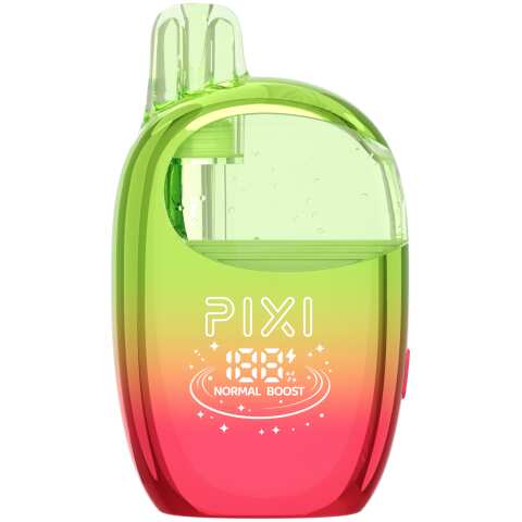 A Sour Watermelon Ice Pixi 50K Disposable Vape by Vape4Less.