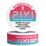 Watermelon Freeze Pixi nicotine pouches can 10mg - 1 roll by Vape4Less.
