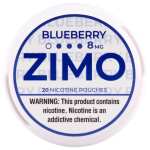 Blueberry ZIMO Nicotine Pouches - 8mg