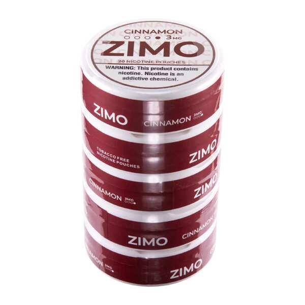 Cinnamon ZIMO Nicotine Pouches - 5 Packs - 3mg