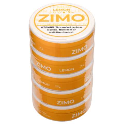 Lemon ZIMO Nicotine Pouches - 5 Packs - 3mg