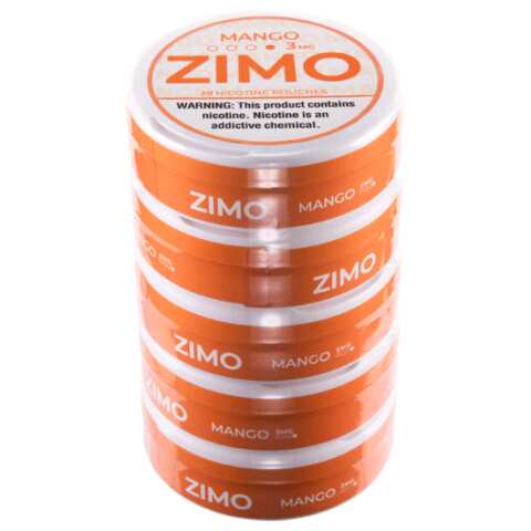 Mango ZIMO Nicotine Pouches - 5 Packs - 3mg