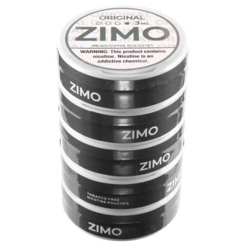 Original ZIMO Nicotine Pouches - 5 Packs - 3mg
