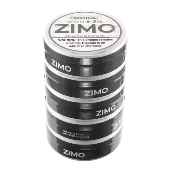 Original ZIMO Nicotine Pouches - 5 Packs - 3mg