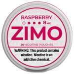 Raspberry ZIMO Nicotine Pouches - 8mg
