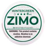 Wintergreen ZIMO Nicotine Pouches - 8mg