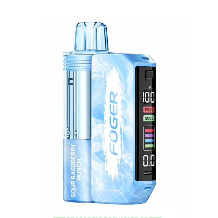 A Sour Raspberry Punch Foger Switch Pro 30K disposable vape flavor by Vape4Less.