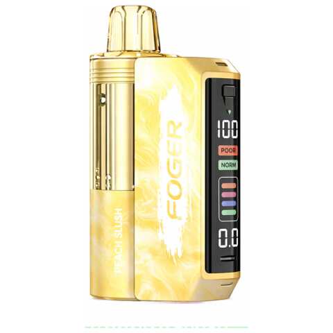 A Peach Slush Foger Switch Pro Kit 30K by Vape4Less.