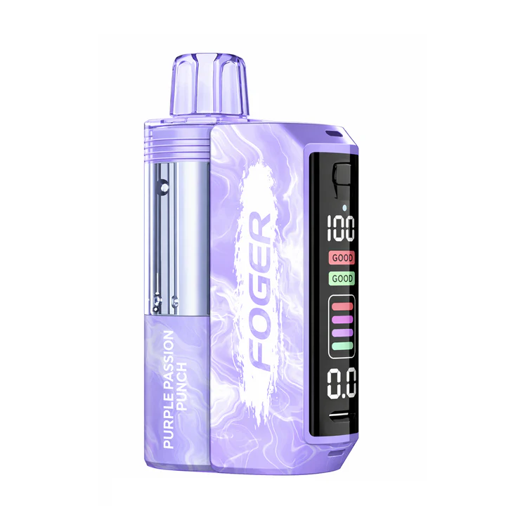 purple-passion-punch-foger-kit A Purple Passion Punch Foger Switch Pro 30K disposable vape flavor by Vape4Less.