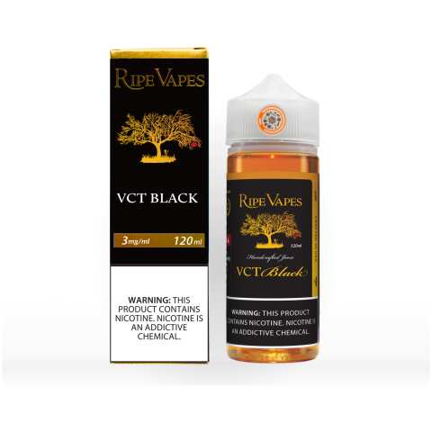 VCT Bold Ripe Vapes 120mL E-Liquid Bottle - Intense Tobacco and Vanilla Custard Flavor