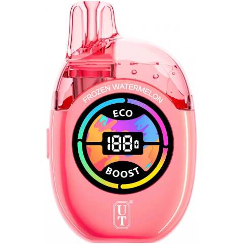 Frozen Watermelon UT Clear Tank 50K Disposable Vape - Icy Lush Watermelon Flavor