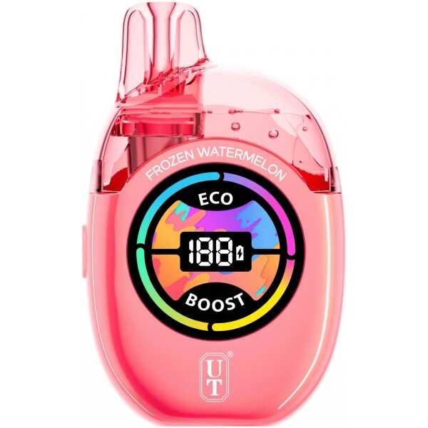 Frozen Watermelon UT Clear Tank 50K Disposable Vape - Icy Lush Watermelon Flavor