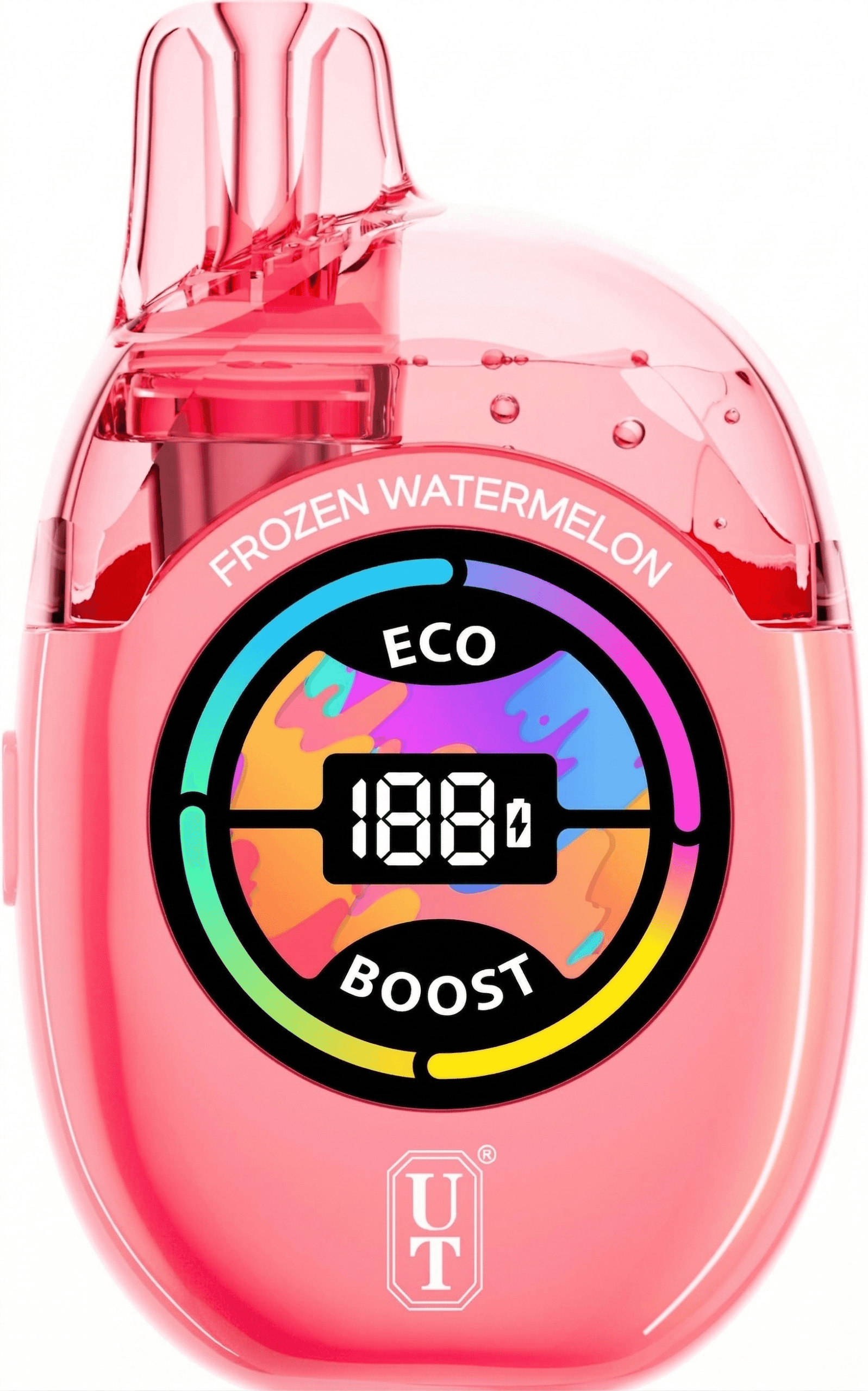 Frozen Watermelon UT Clear Tank 50K Disposable Vape - Icy Lush Watermelon Flavor