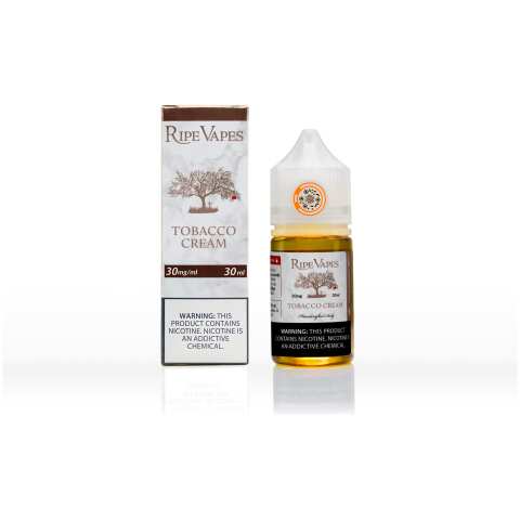 Tobacco Cream Ripe Vapes 30mL - Salt Nic bottle - Smooth Tobacco & Rich Cream