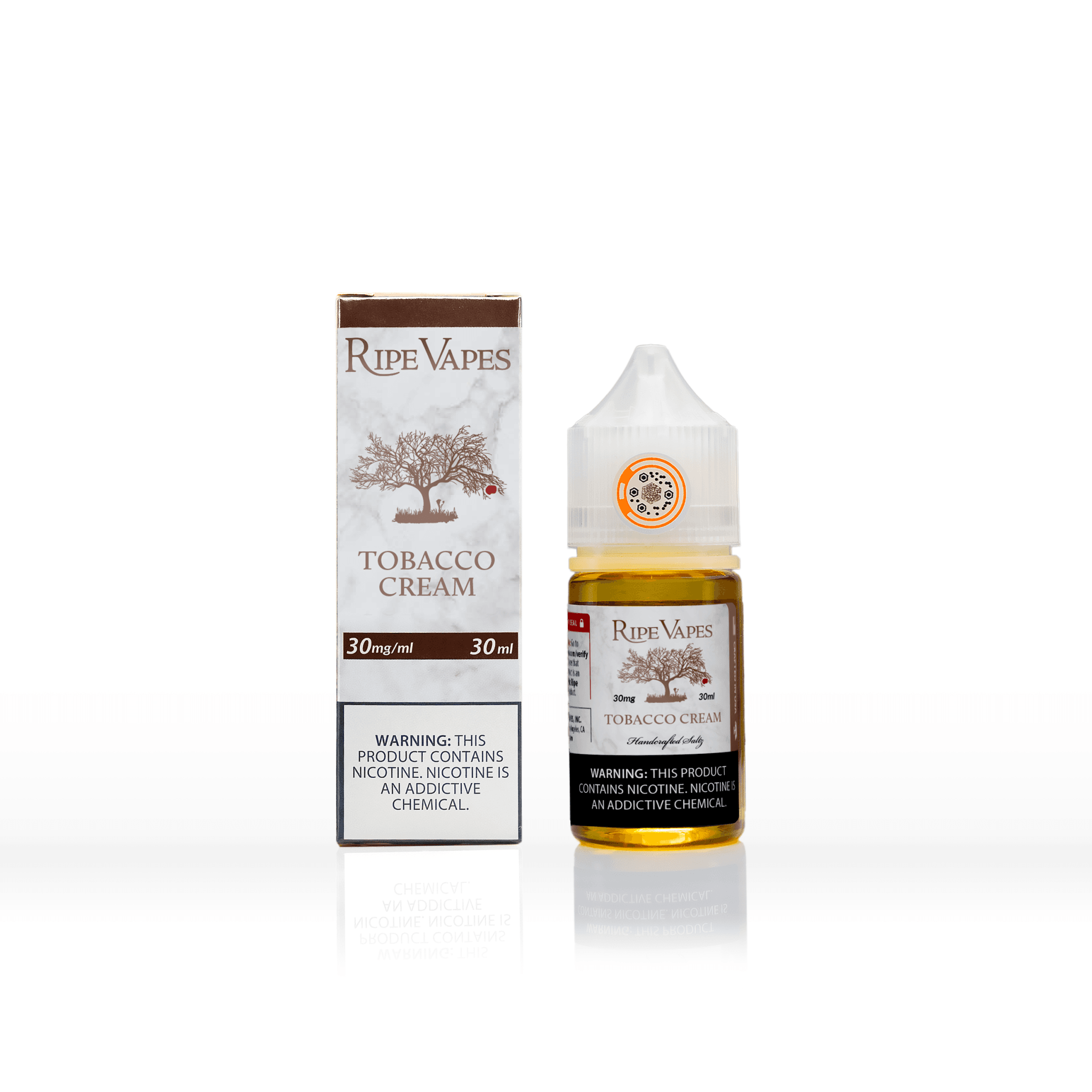 Tobacco Cream Ripe Vapes 30mL - Salt Nic bottle - Smooth Tobacco & Rich Cream
