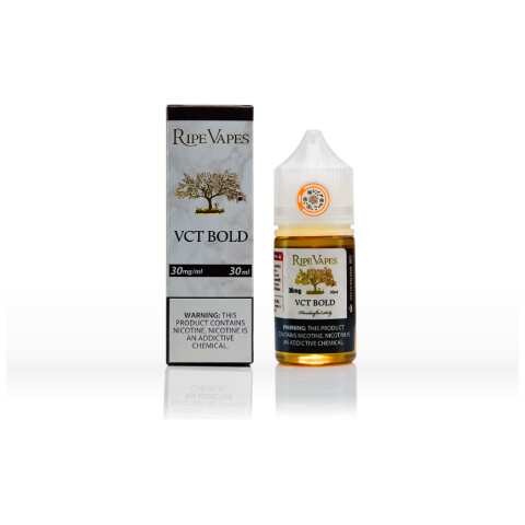 VCT Bold Ripe Vapes 30mL - Salt Nic bottle - Intense Tobacco & Vanilla Custard