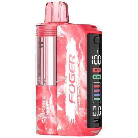 California Cherry Foger Switch Pro Kit 30K - Complete Device with 30,000 Puffs Pod