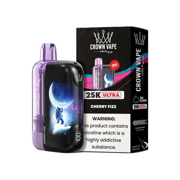 Cherry Fizz Al Fakher Crown Bar Ultra 25K