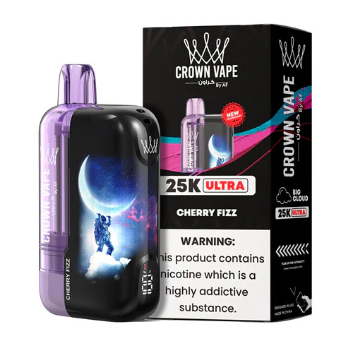Cherry Fizz Al Fakher Crown Bar Ultra 25K